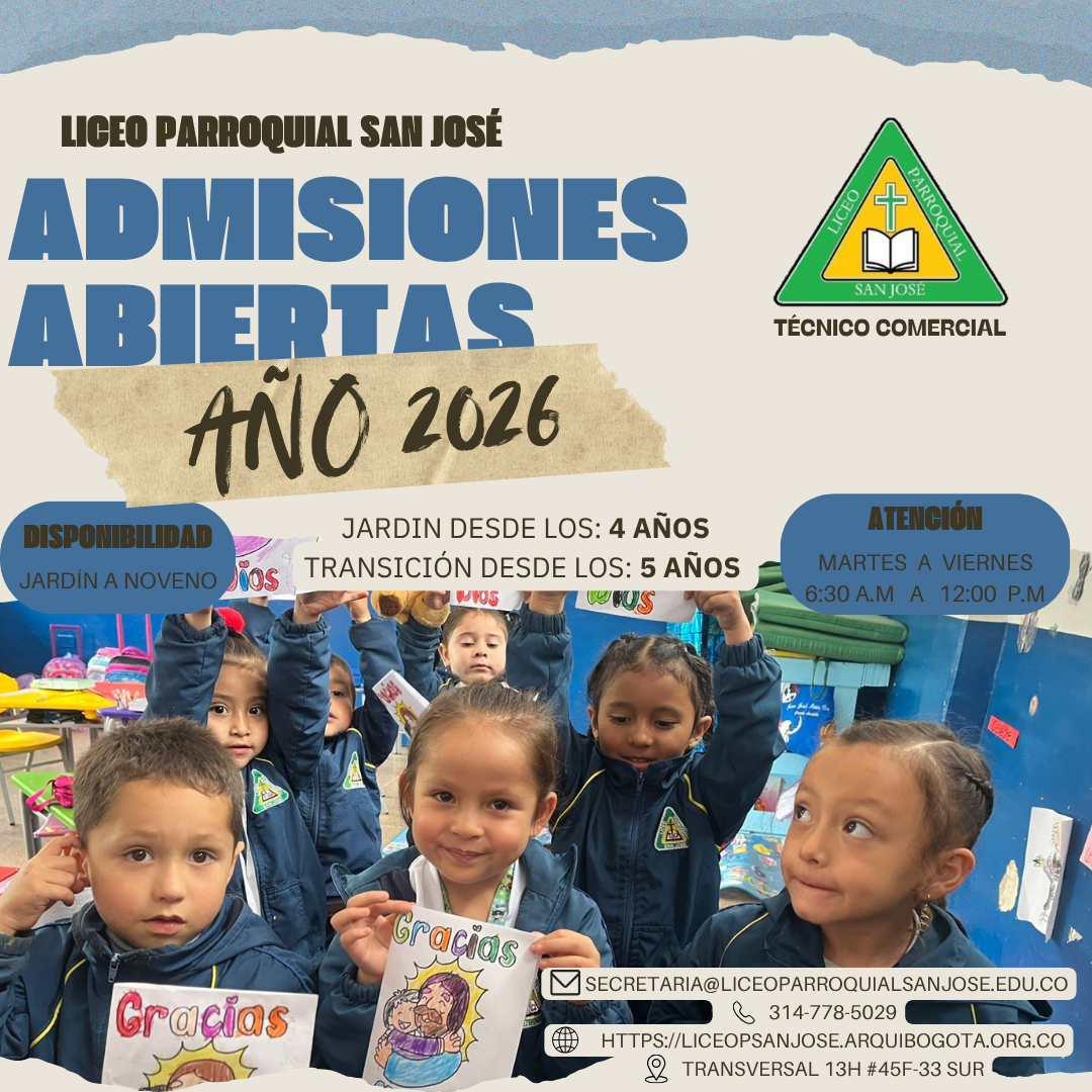ADMISIONES ABIERTAS 2026